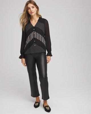 Georgette Polka Dot Blouse | Chico's